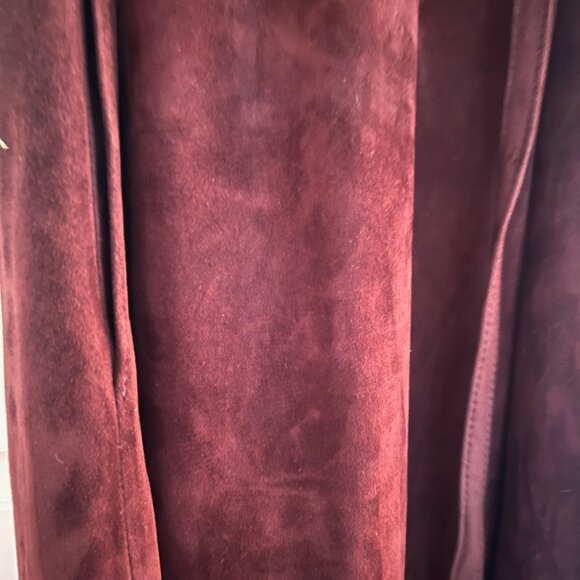 Vince 100% Lamb leather Suede Dress - 4 - Picture 9 of 15